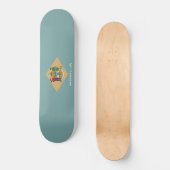 De vlag van Delaware (DE, VS) Persoonlijk Skateboard (Voorkant)