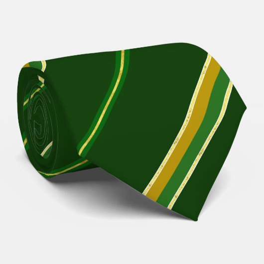 De vlag van Den Haag Stropdas (Opgerold)