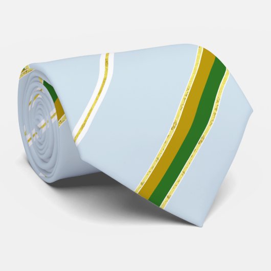 De vlag van Den Haag Stropdas (Opgerold)