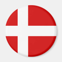 De vlag van Denemarken