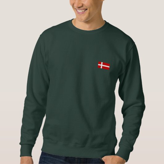 De vlag van Denemarken Trui (Voorkant)