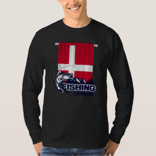 De vlag van Denemarken Vist in Denemarken T-shirt