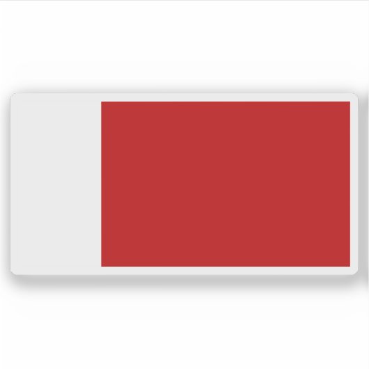 De vlag van Dubai Sticker (Voorkant)