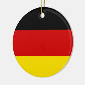 De vlag van Duitsland Keramisch Ornament (Links)