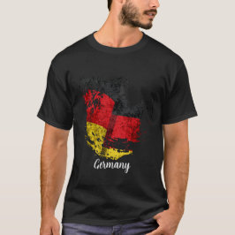de vlag van Duitsland T-shirt