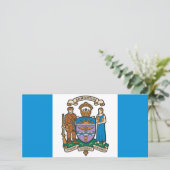 De vlag van Edmonton (Alberta, Canada) Kaart (Staand voorkant)