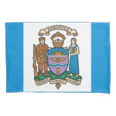 De vlag van Edmonton (Alberta, Canada) Kussensloop (Voorkant-Links)