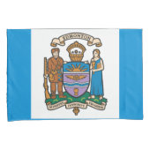 De vlag van Edmonton (Alberta, Canada) Kussensloop (Voorkant-Rechts)