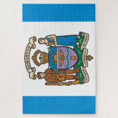De vlag van Edmonton (Alberta, Canada) Legpuzzel (Verticaal)