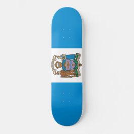 De vlag van Edmonton (Alberta, Canada) Persoonlijk Skateboard