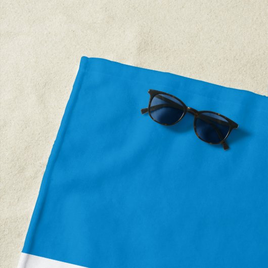 De vlag van Edmonton (Alberta, Canada) Strandlaken (In situ)