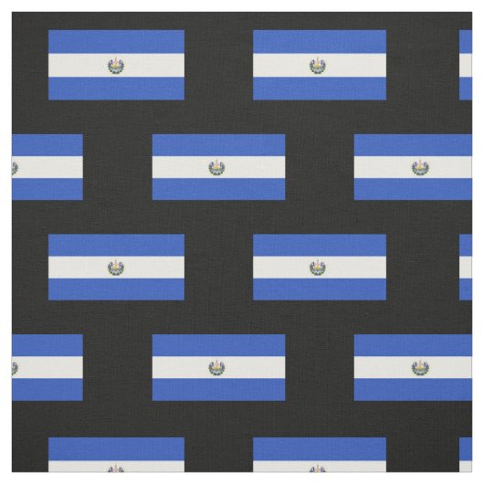 De vlag van El Salvador Stof (Swatch)