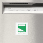 De vlag van Emilia Romagna (Italië) Magneet (Insitu (Vaatwasser))