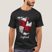 de vlag van Engeland T-shirt (Voorkant)