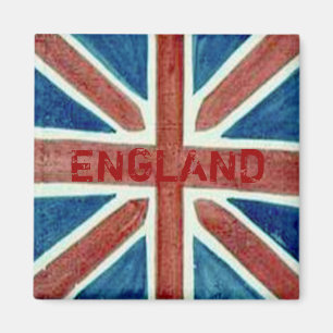 De Vlag van Engeland Union Jack Magneet
