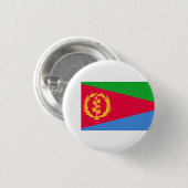 De vlag van Eritrea Ronde Button 3,2 Cm (Voorkant /achterkant)