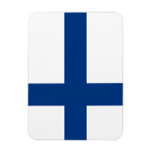 De vlag van Finland - Siniristilippu Magneet (Verticaal)
