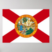 De vlag van Florida Poster (Voorkant)