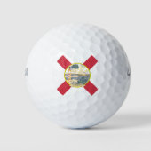 De vlag van Florida: Sunshine State of Floridians Golfballen (Voorkant)
