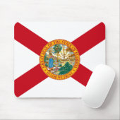 De vlag van Florida: Sunshine State of Floridians Muismat (Met muis)