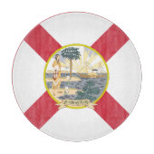 De vlag van Florida: Sunshine State of Floridians Snijplank (Voorkant)