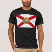 De vlag van Florida: Sunshine State of Floridians T-shirt (Voorkant)