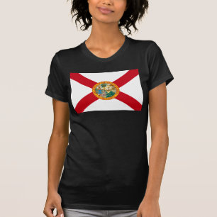De vlag van Florida: Sunshine State of Floridians T-shirt