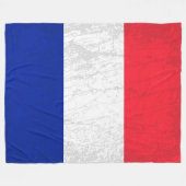 De vlag van Frankrijk - Een tapijt van Frans erfgo Fleece Deken (Voorkant (Horizontaal))
