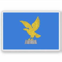 De vlag van Friuli-Venezia Giulia Sticker