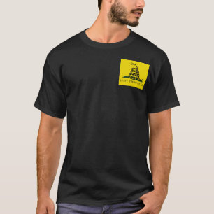 De vlag van Gadsden houdt me niet aan T-shirt