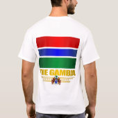 De vlag van Gambia T-shirt (Achterkant)