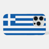 De vlag van Griekenland iPhone Hoesje (Achterkant horizontaal)