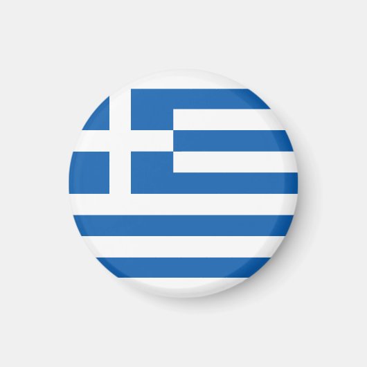 De vlag van Griekenland Magneet (Voorkant)