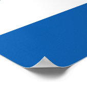 De vlag van Griekenland Poster (Hoek)