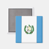 De vlag van Guatemala Magneet (Voorkant / Achterkant)