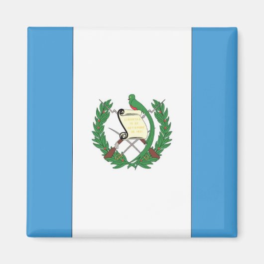 De vlag van Guatemala Magneet (Voorkant)