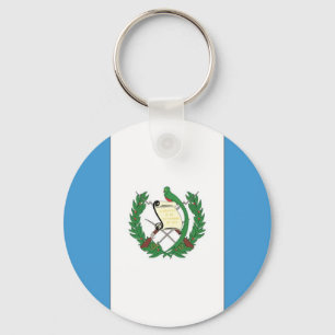 De vlag van Guatemala Sleutelhanger