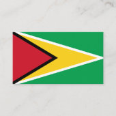 De vlag van Guyana, Guyana Visitekaartje (Voorkant)