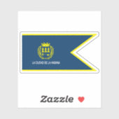 De vlag van Havana, Cuba Sticker (Vel)