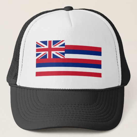 De Vlag van Hawaï Trucker Pet (Voorkant)