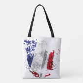 de vlag van het Frans Tote Bag (Achterkant)