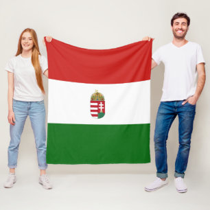 De vlag van het medium Hongarije Fleece Deken