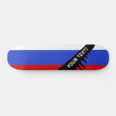 De vlag van het Russisch Persoonlijk Skateboard (Horizontaal)