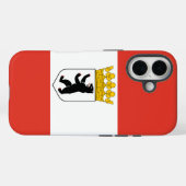 De vlag van Hoesje-Mate Case-Mate iPhone Case (Achterkant (horizontaal))