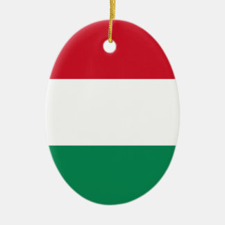 De Vlag van Hongarije Keramisch Ornament