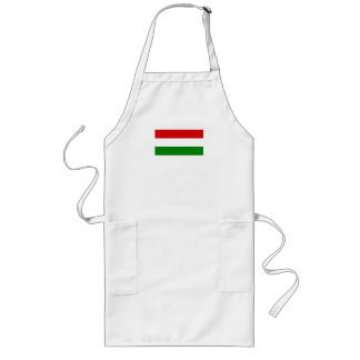 De vlag van Hongarije Lang Schort