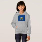 De vlag van Idaho: de Gem State, America Mountain (Voorkant volledig)