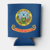 De vlag van Idaho: de Gem State, America Mountain Blikjeskoeler (Voorkant)