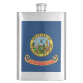 De vlag van Idaho: de Gem State, America Mountain  Flacon (Voorkant)