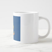 De vlag van Idaho: de Gem State, America Mountain Grote Koffiekop (Rechts)